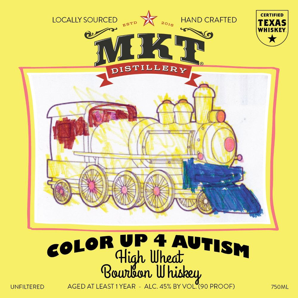 MKT Distillery Color Up 4 Autism High Wheat Straight Bourbon