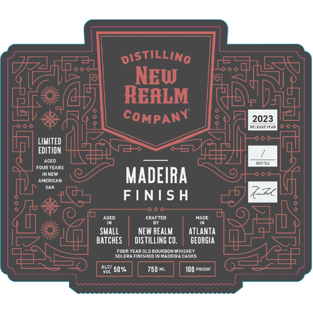 New Realm 4 Year Old Madeira Finish Bourbon