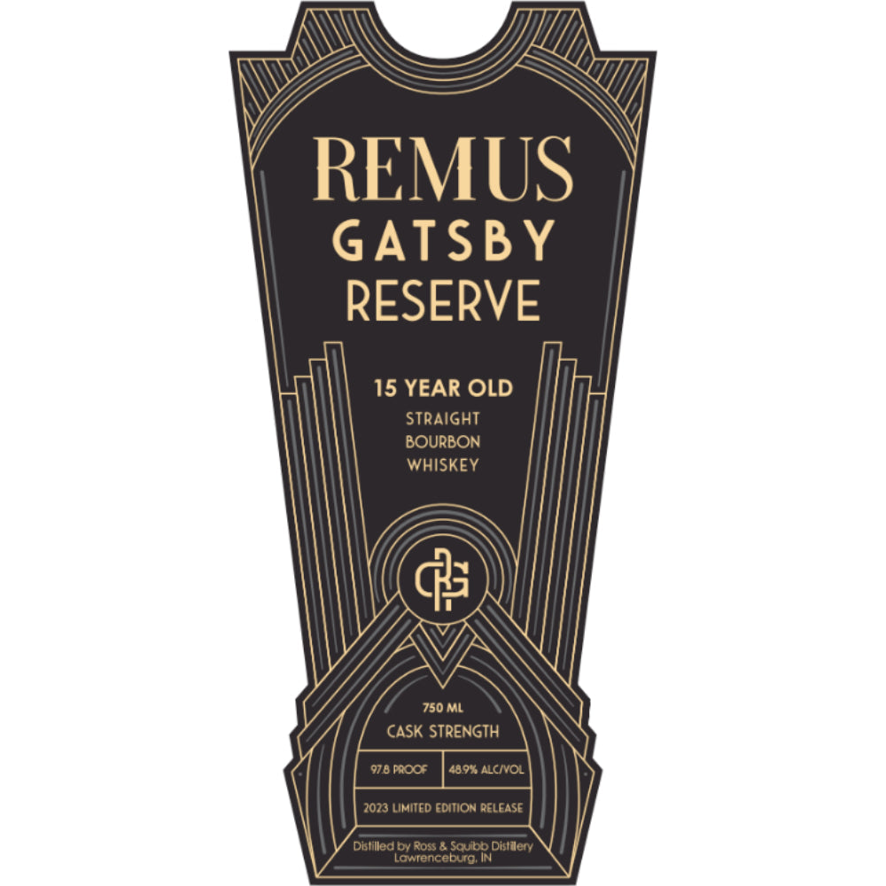 Remus Gatsby Reserve 2023 Release Bourbon George Remus 