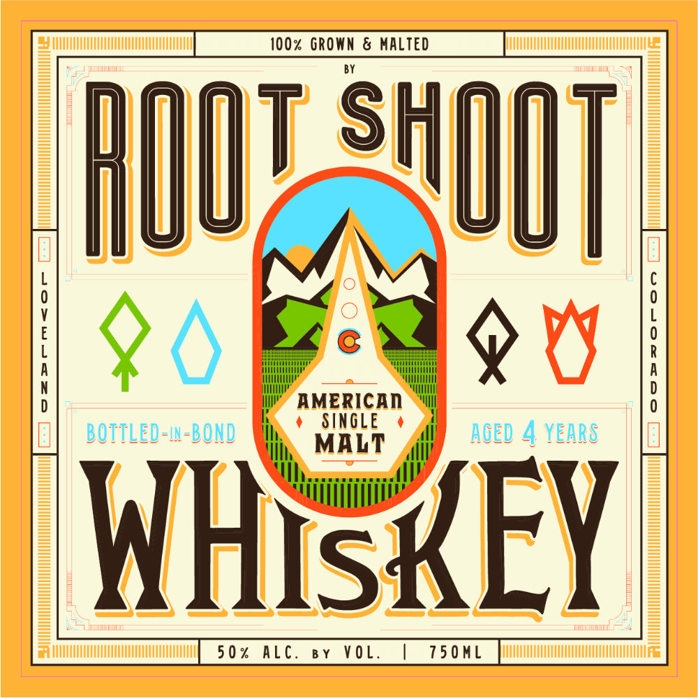 Root Shoot Bottled in Bond American Single Malt Whiskey