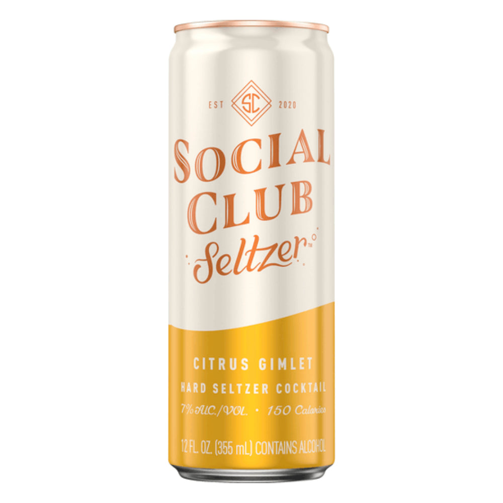 Social Club Seltzer Citrus Gimlet