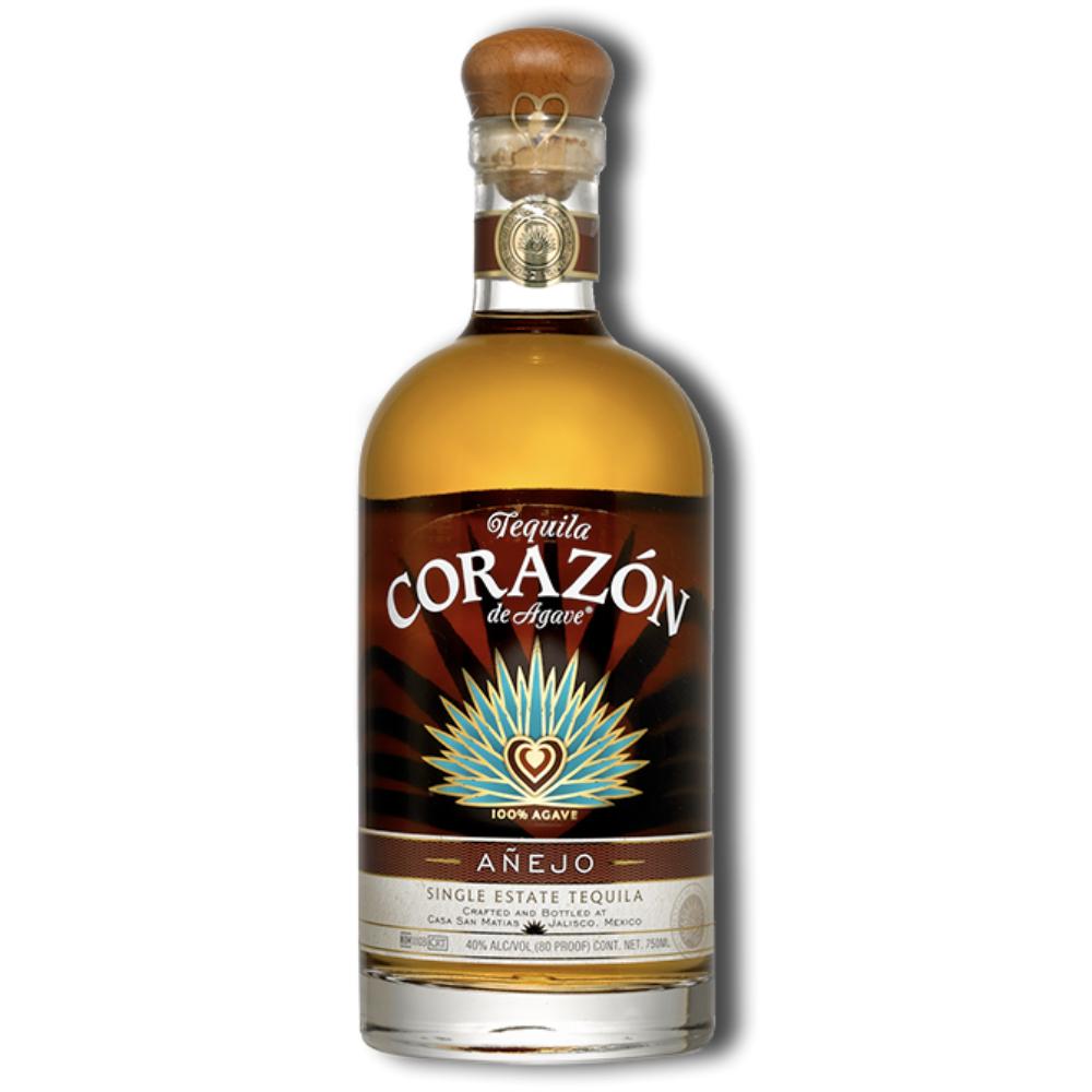 Tequila Corazon De Agave Anejo Tequila Corazon Tequila 