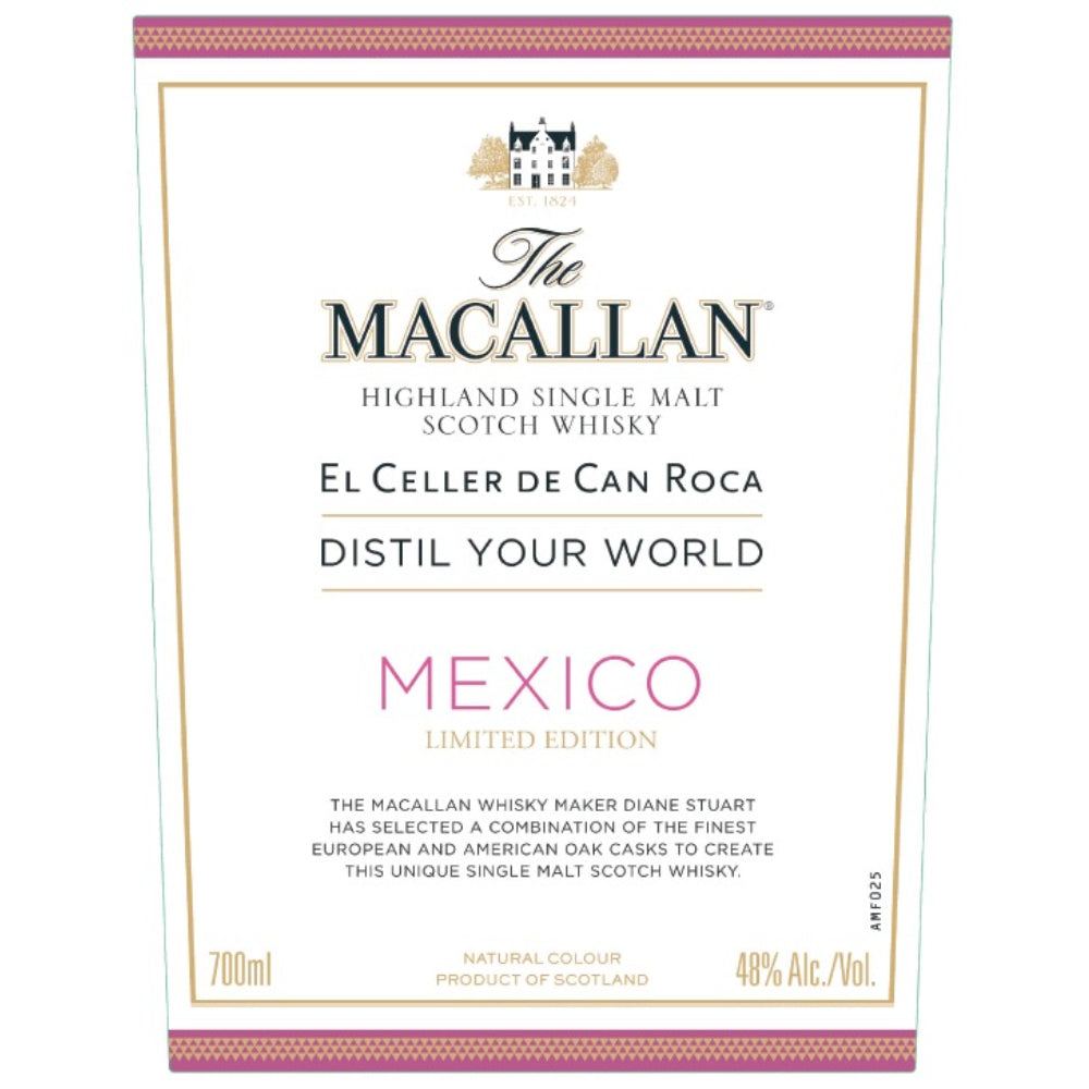 The Macallan Distil Your World Mexico Edition Scotch The Macallan 
