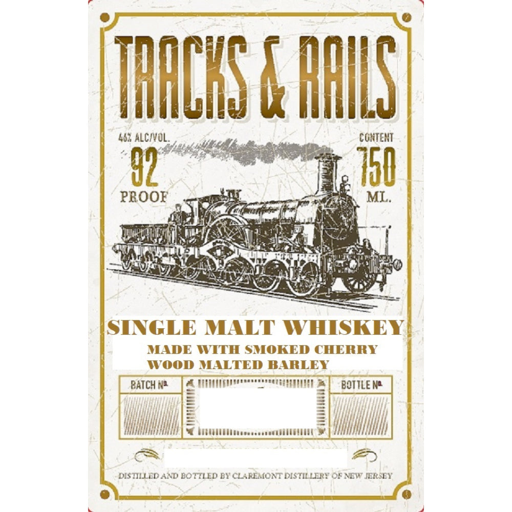 Tracks & Rails Single Malt Whiskey 92 Proof
