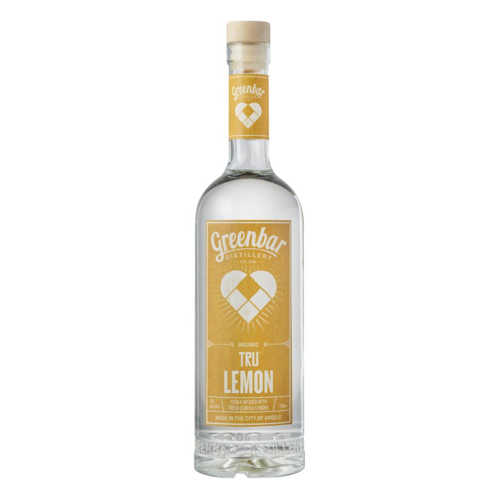 Tru Lemon Vodka Organic Vodka Greenbar Distillery 
