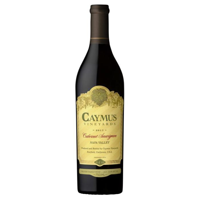 Caymus Vineyards Napa Valley Cabernet Sauvignon 2017 Wine Caymus Vinyards 