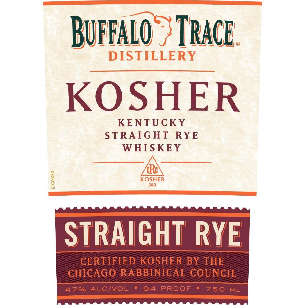 Buffalo Trace Kosher Straight Rye Whiskey Rye Whiskey Buffalo Trace 