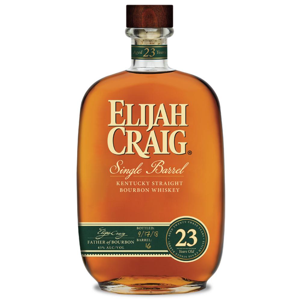 Elijah Craig 23 Year Old Single Barrel Bourbon Elijah Craig 
