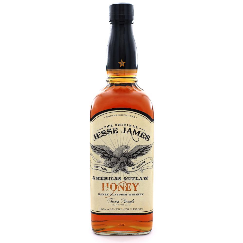 Jesse James Honey Whiskey Bourbon Jesse James Spirits 