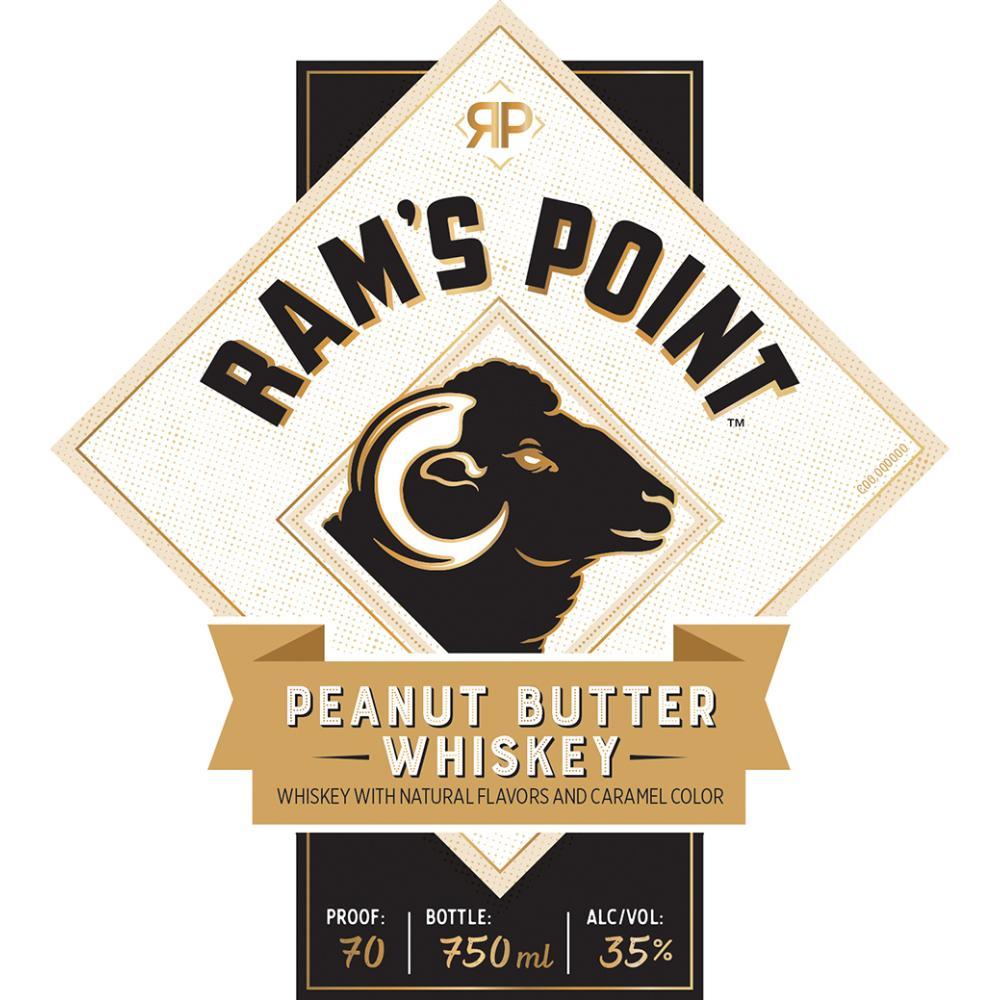 Ram's Point Peanut Butter Whiskey American Whiskey Sazerac 