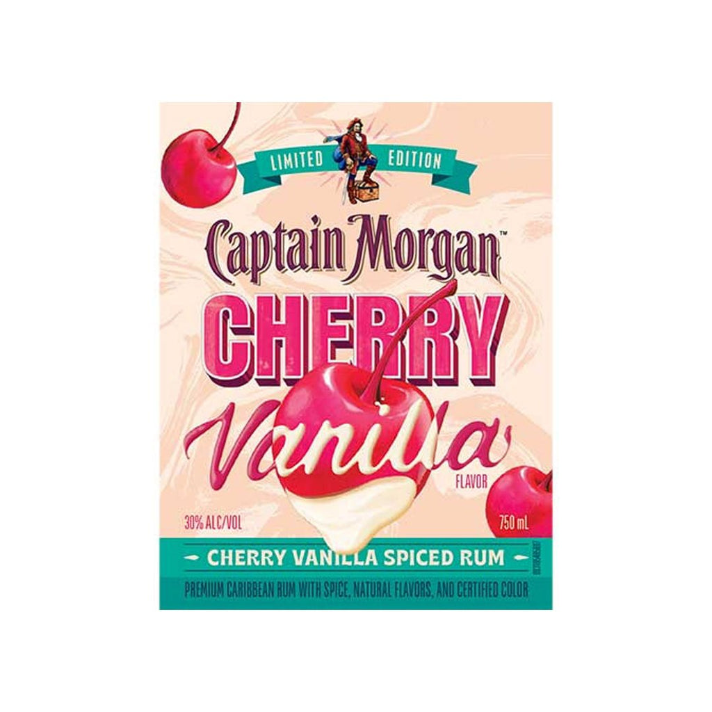 Captain Morgan Cherry Vanilla Spiced Rum Flavoured Rum Captain Morgan 