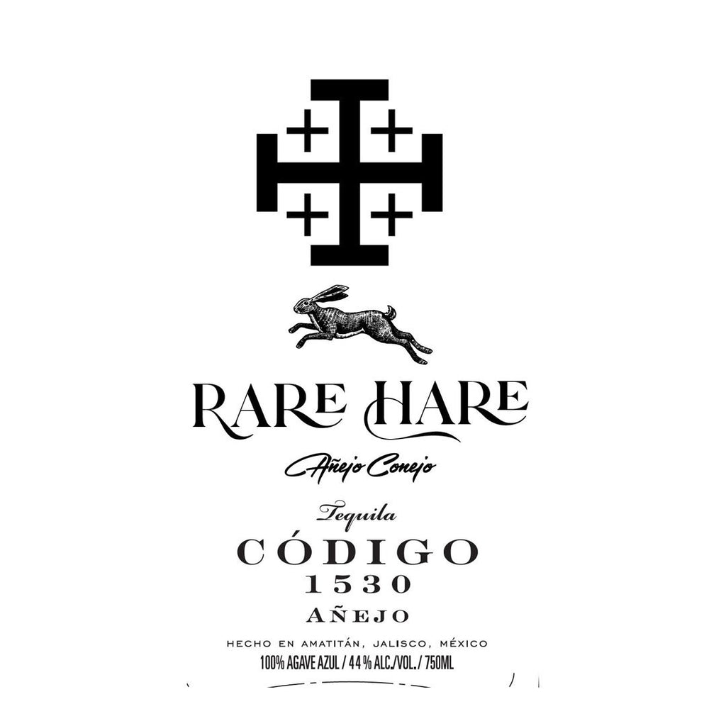 Codigo 1530 Rare Hare Anejo Conejo Tequila Código 1530 Tequila 