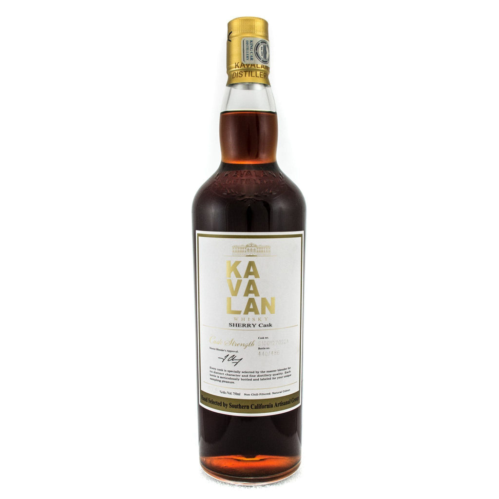 Kavalan Sherry Cask Strength Single Barrel Hand Selected By Artisan Group Of SWS