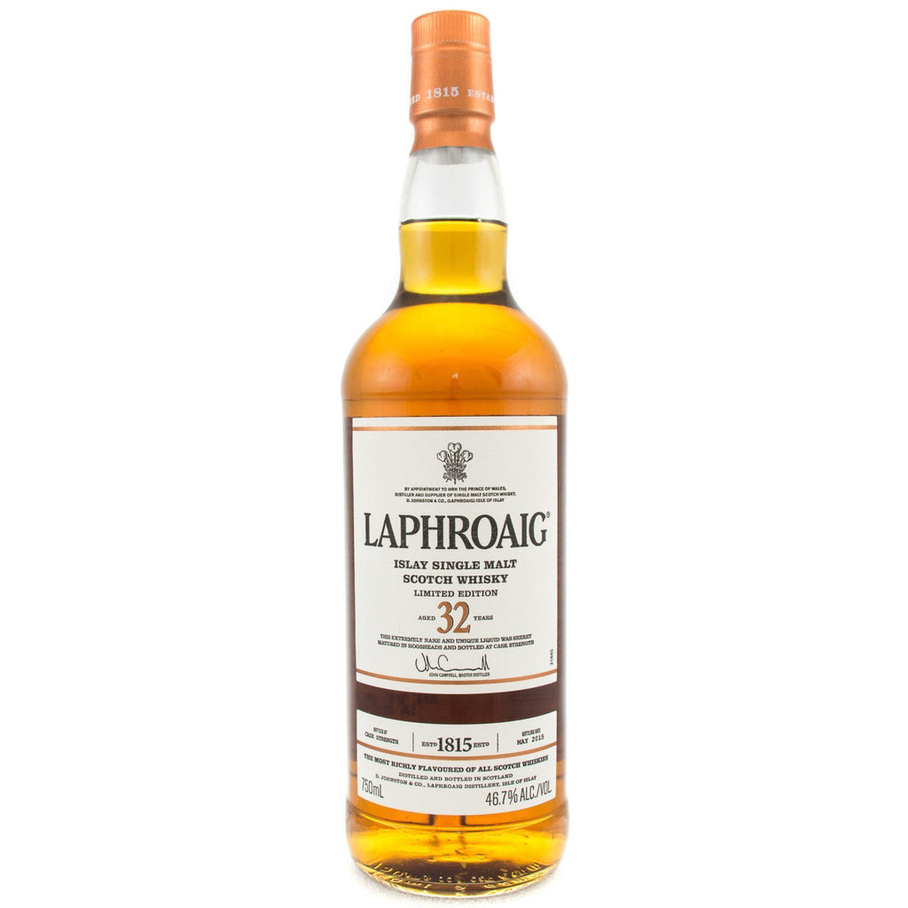 Laphroaig 32 Year Old Scotch Laphroaig 