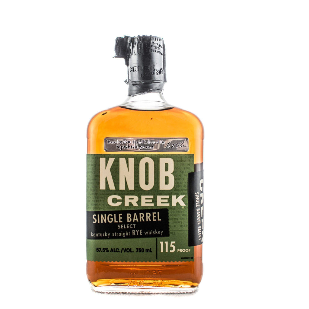 Knob Creek Single Barrel Select | Barrell #7690 | Hand Selected For SipWhiskey.Com