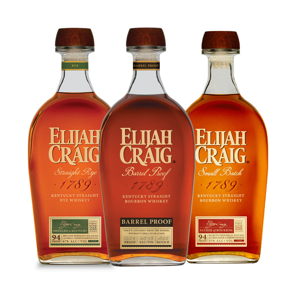 Elijah Craig Barrel Proof Batch #A122 Bundle Bundle Sip Whiskey 