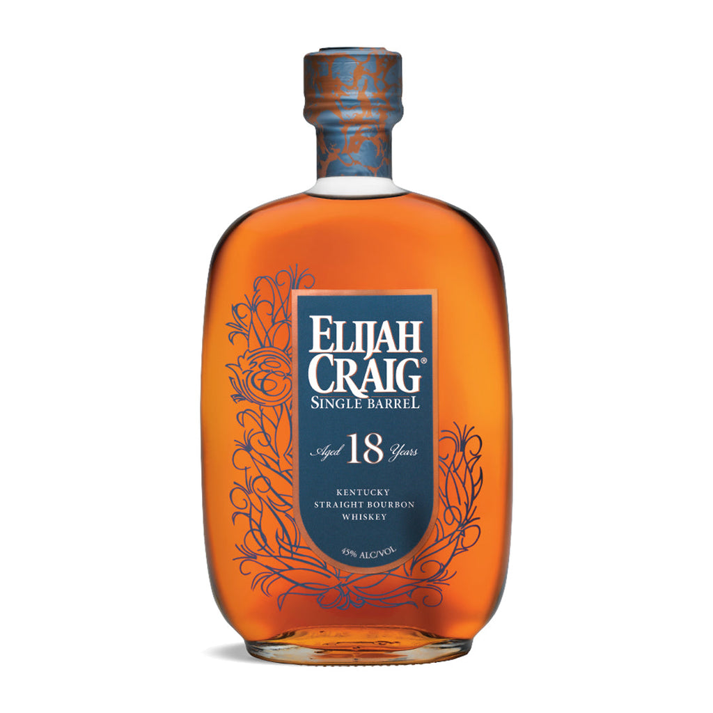 Elijah Craig Single Barrel 18 Year Old Script Bottling in 1999 Kentucky Straight Bourbon Whiskey Elijah Craig 