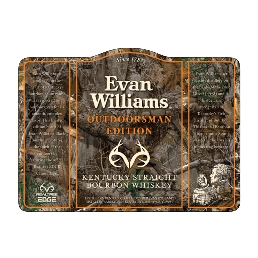 Evan Williams Outdoorsman edition Kentucky Straight Bourbon Whiskey Evan Williams 