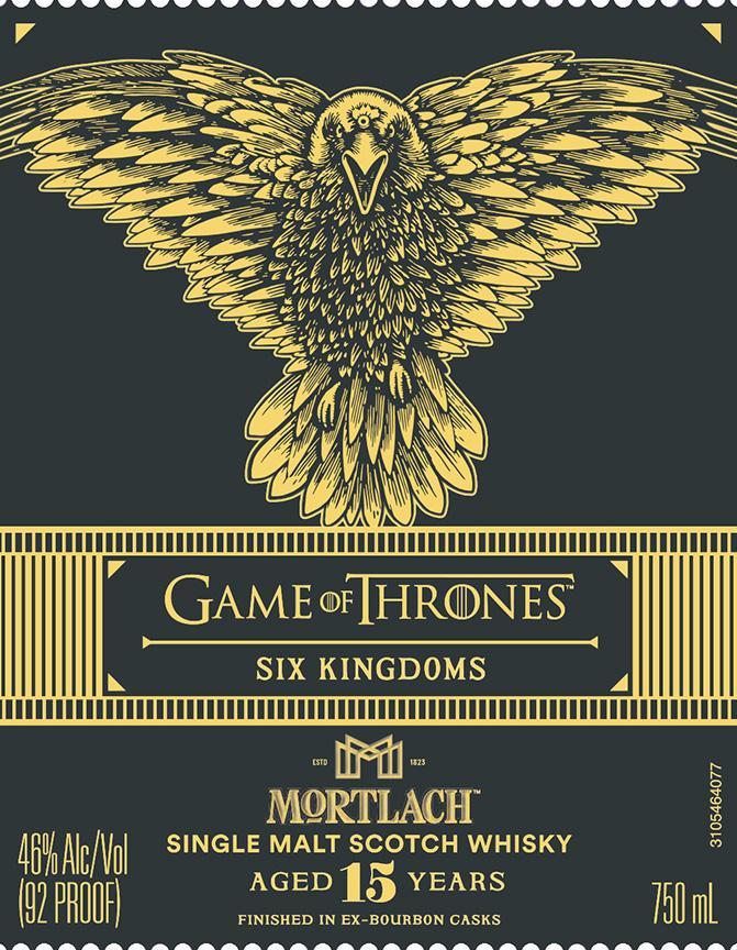 Game Of Thrones Six Kingdoms Mortlach 15 Year Old Scotch Mortlach Distillery 