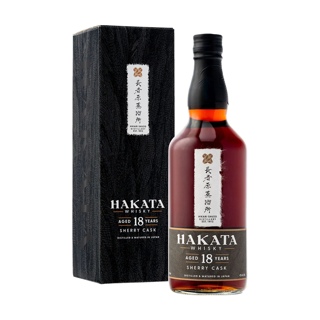 Hakata Whisky 18 Year Old Sherry Cask Japanese Whisky Hakata 