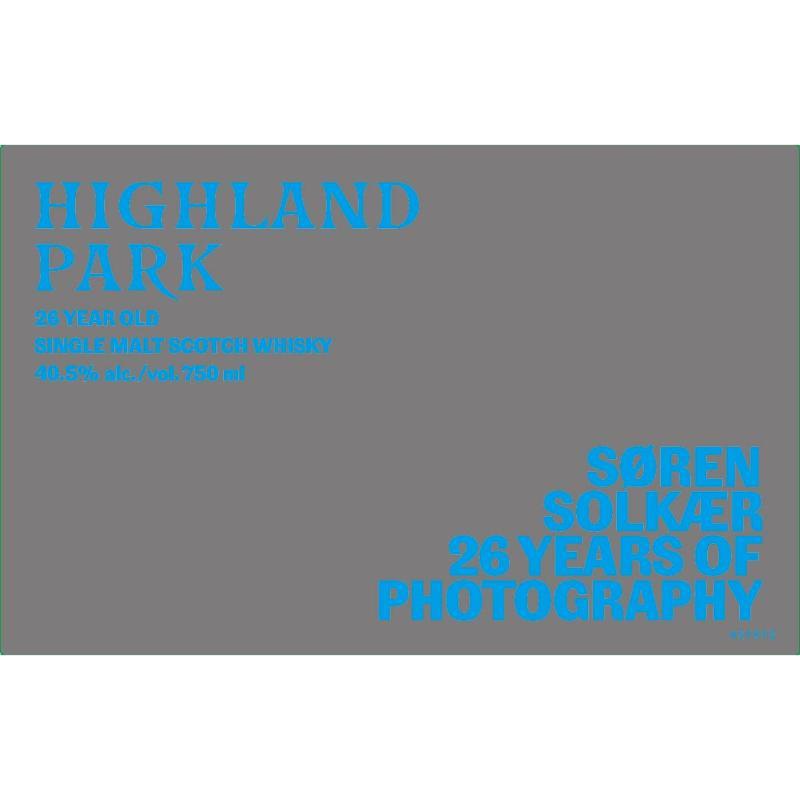 Highland Park Soren Solkaer 26 Years Of Photography Scotch Highland Park 