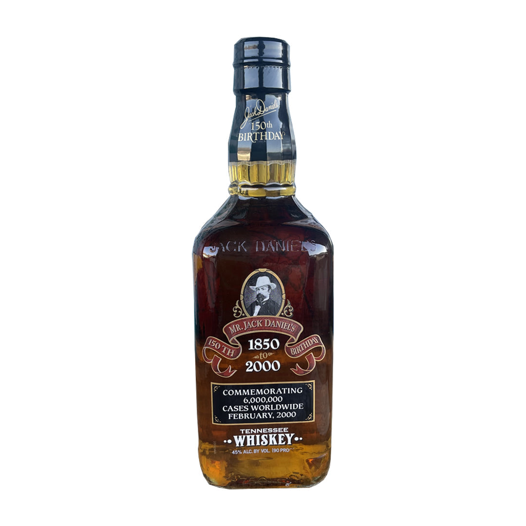 Jack Daniel's 150th Birthday 1850-2000 Commemorating 6 Million Cases S –  Mission Trails Wine & Spirits