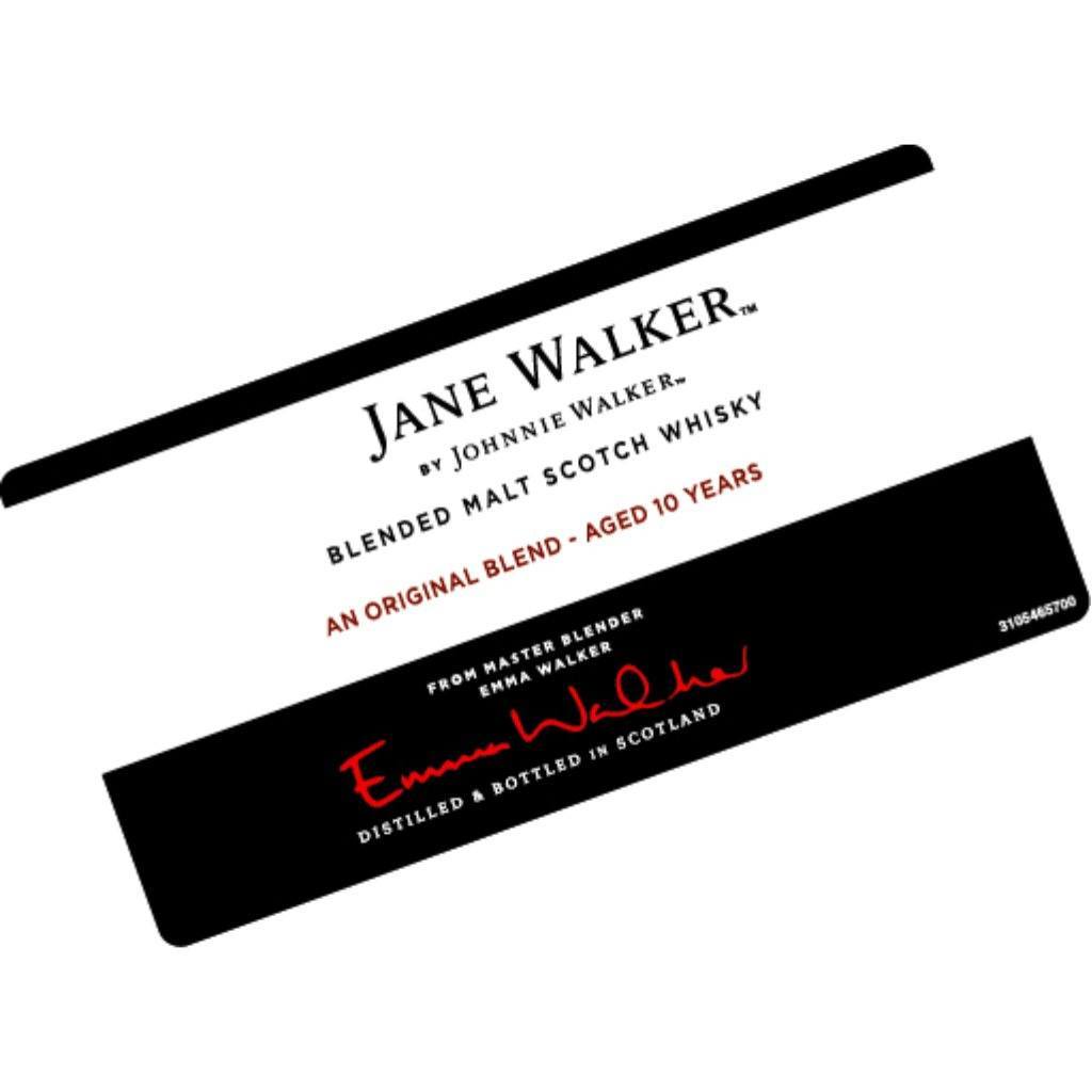 Jane Walker By Johnnie Walker 10 Year Old Scotch Johnnie Walker 