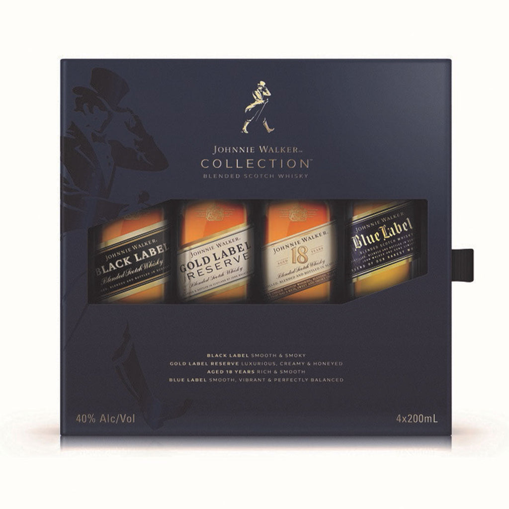Johnnie Walker Collection Gift Set (4X200ML) Scotch Whisky Johnnie Walker 