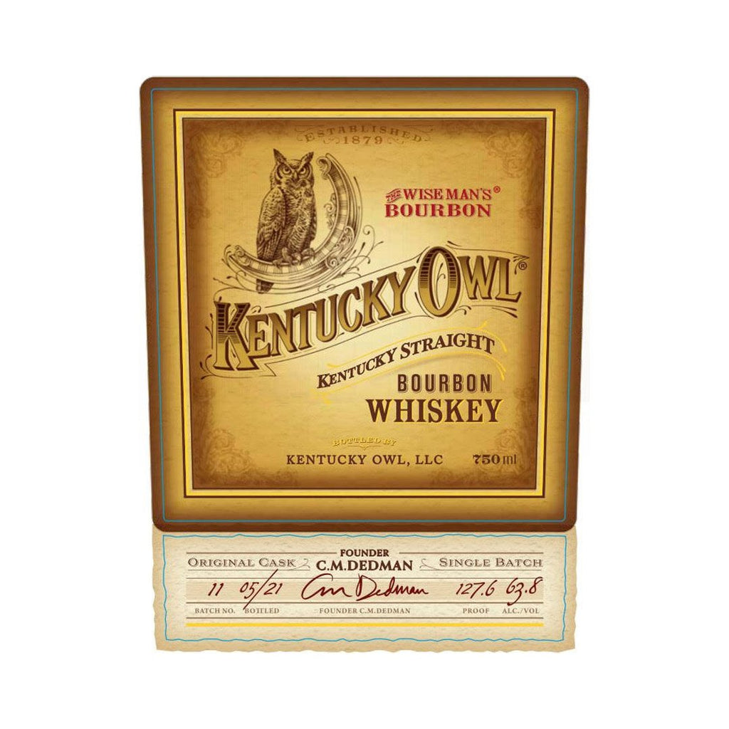 Kentucky Owl Bourbon Batch 11 Kentucky Straight Bourbon Whiskey Kentucky Owl 
