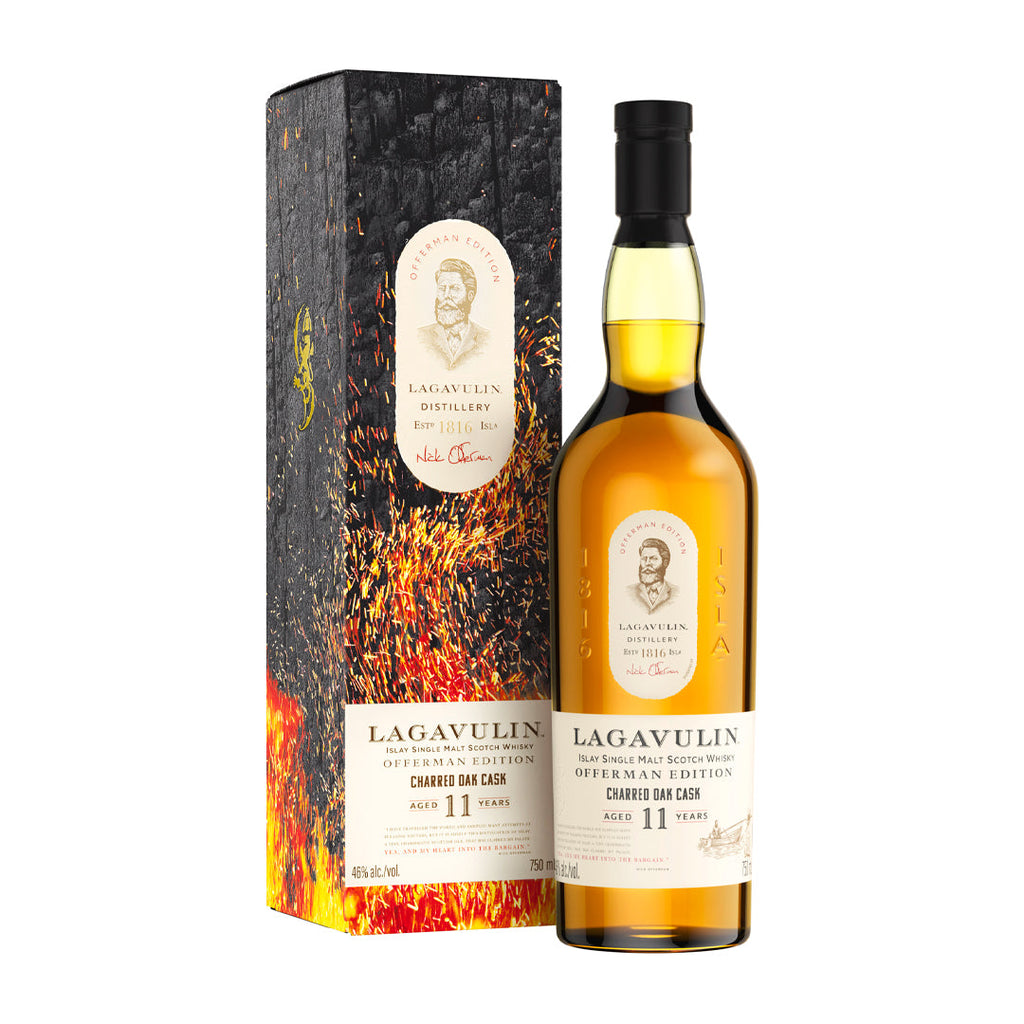Lagavulin Offerman Edition 11 Year Charred Oak Cask Scotch Whisky Lagavulin 
