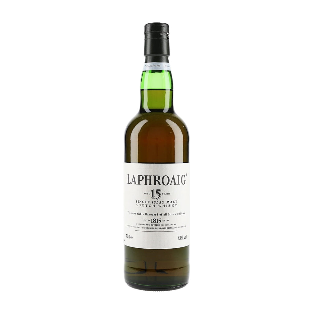 Laphroaig 15 Year Old Single Islay Malt Scotch Whisky 1990s Bottling