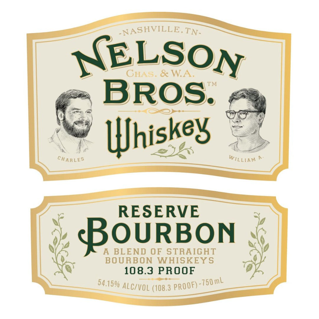 Nelson Bros Reserve Bourbon Bourbon Whiskey Nelson's Green Brier Distillery 