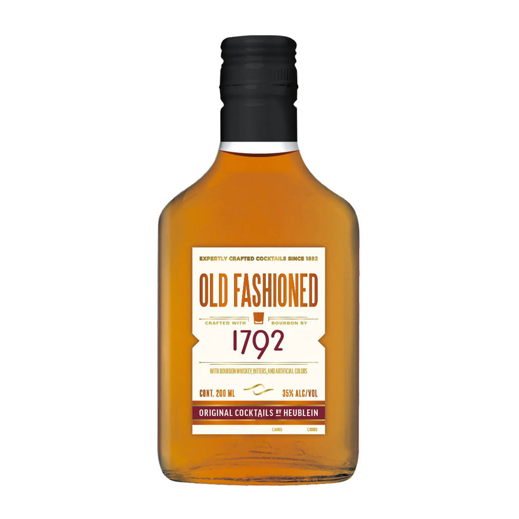 Original Cocktails by Heublein Old Fashioned Crafted with Bourbon by 1792 200ML Cocktail Heublein 