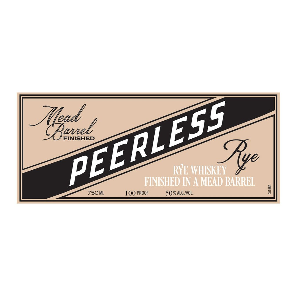 Peerless Rye Finished In A Mead Barrel Rye Whiskey Peerless 