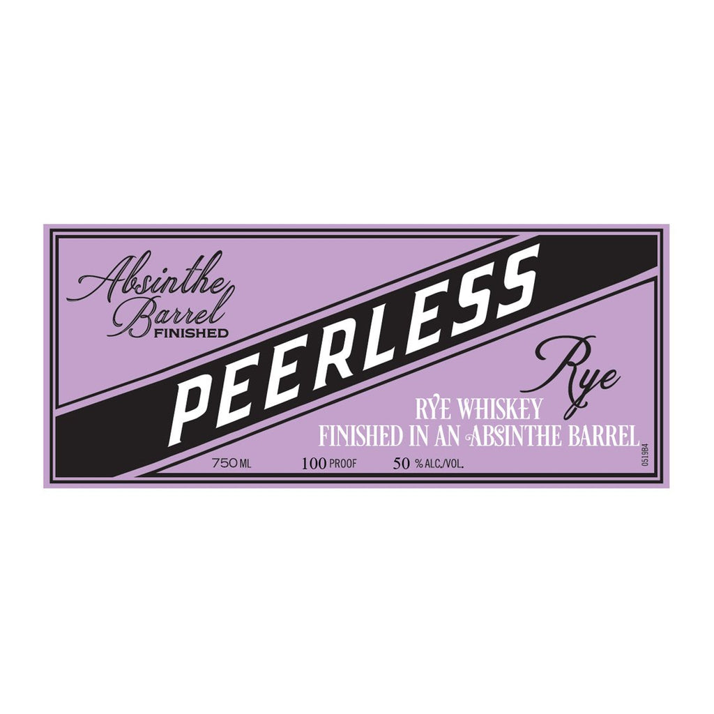 Peerless Rye Finished In An Absinthe Barrel Rye Whiskey Peerless 