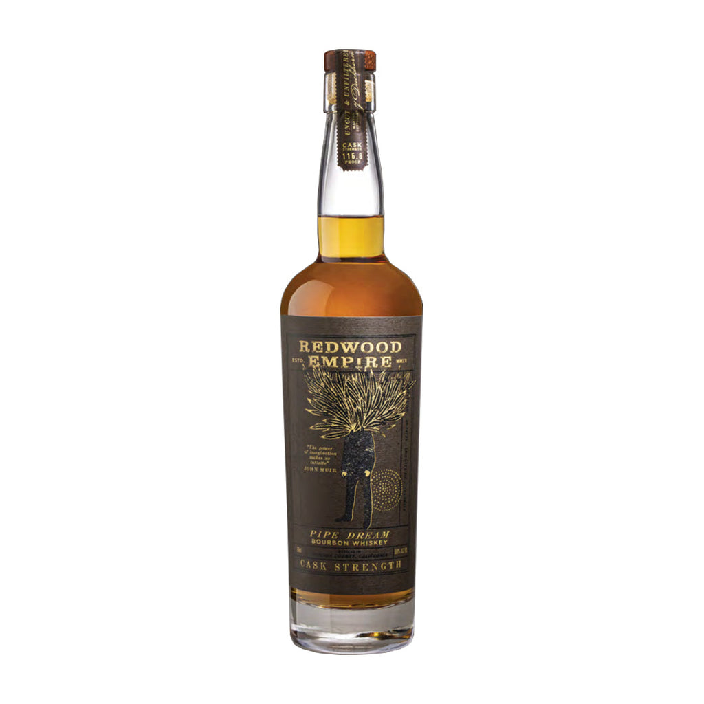Redwood Empire Pipe Dream Bourbon Cask Strength Bourbon Whiskey Redwood Empire Whiskey 