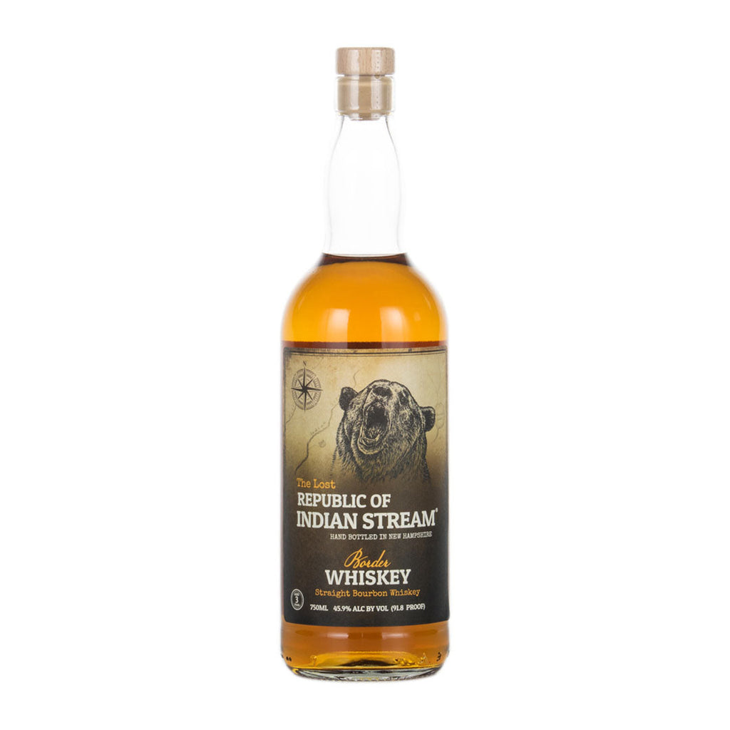 Republic of Indian Stream Whiskey 45.9% Straight Bourbon Whiskey Republic of Indian Stream 