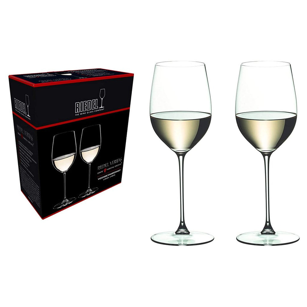 Riedel Veritas Chardonnay Wine Glasses Set Of 2