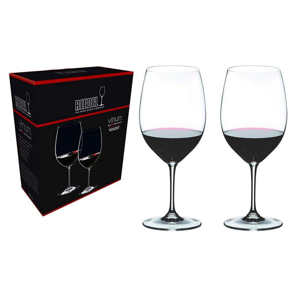 Riedel Vinum Cabernet/Merlot Wine Glasses Set Of 2
