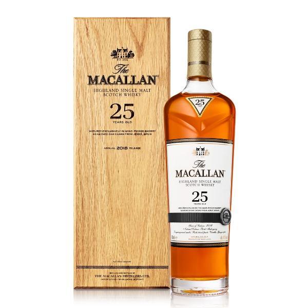 The Macallan 25 Year Old Sherry Oak Scotch The Macallan 