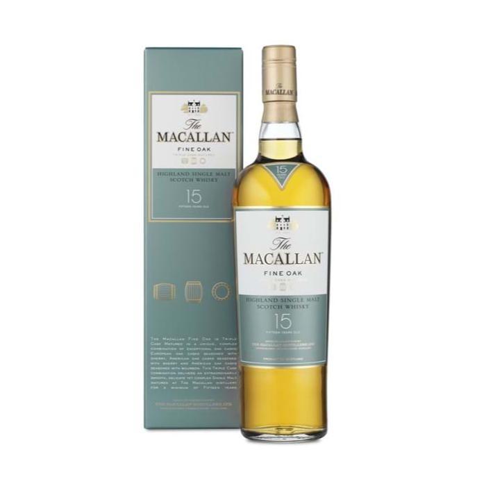 The Macallan 15 Year Old Fine Oak Scotch The Macallan 