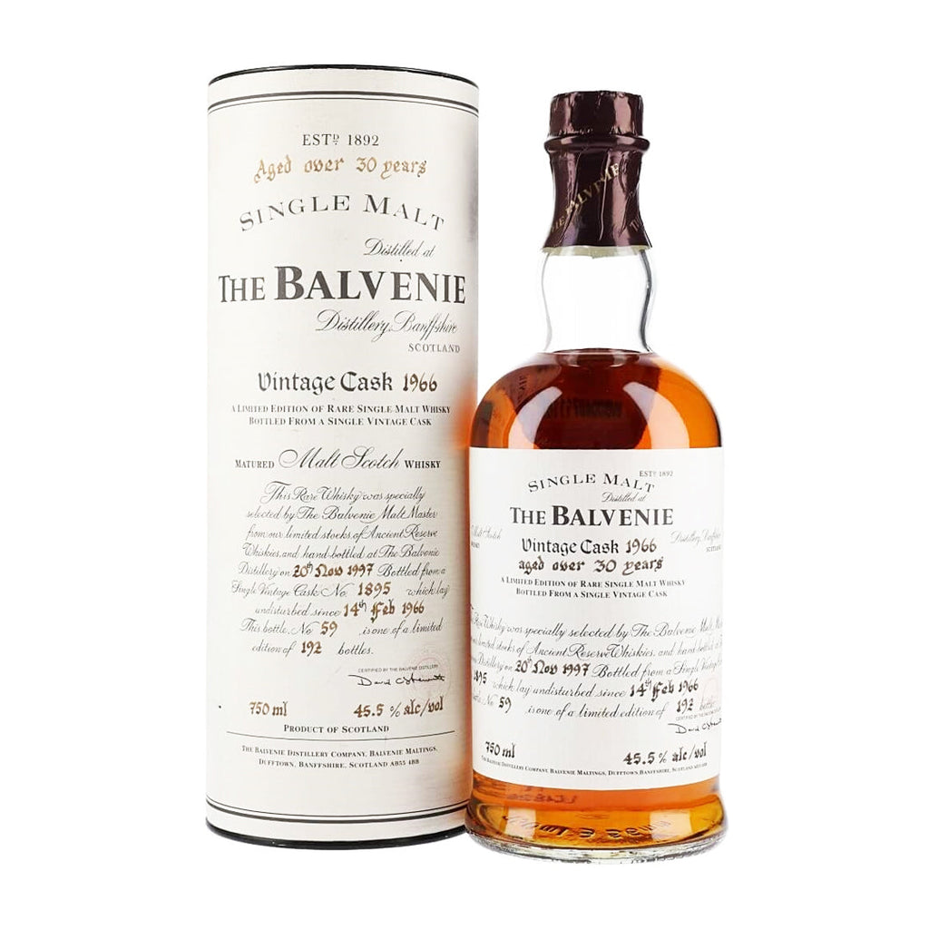 The Balvenie Vintage Cask 1966 Aged Over 30 Years