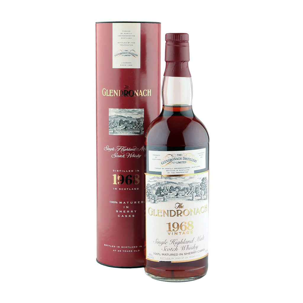 The Glendronach 25 Year Old 1968 Vintage Matured in Sherry Cask