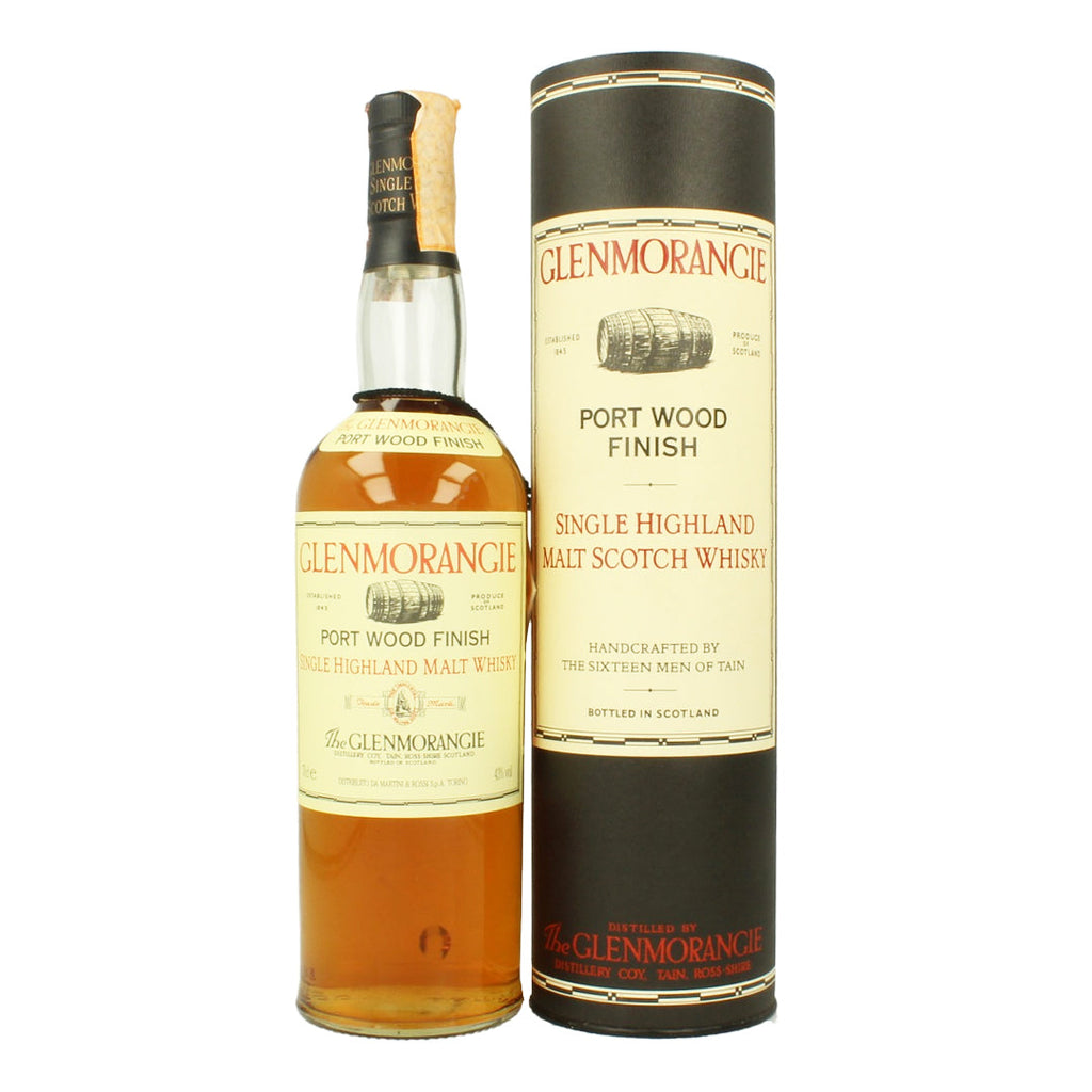 The Glenmorangie 12 Year Old Port Wood Finish Single Highland Malt Scotch Whisky Vintage Brown-Forman Bottling Scotch Whisky Glenmorangie 