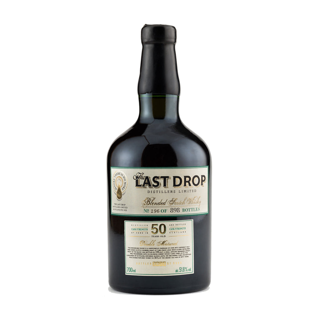 The Last Drop 50 Year Old Double Matured Blended Scotch Whisky Scotch Whisky The Last Drop Distillers 