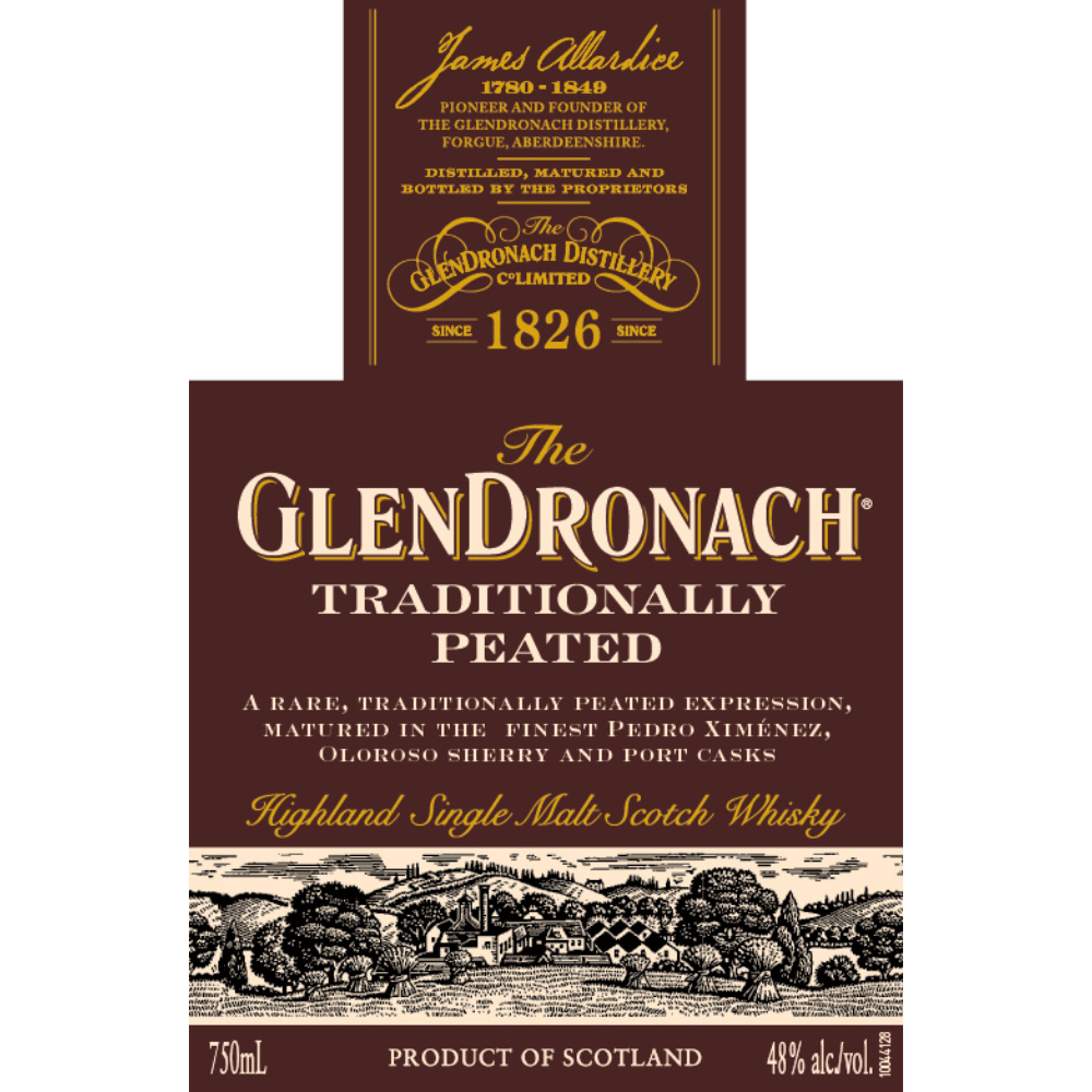 The Glendronach Traditionally Peated Scotch Glendronach 