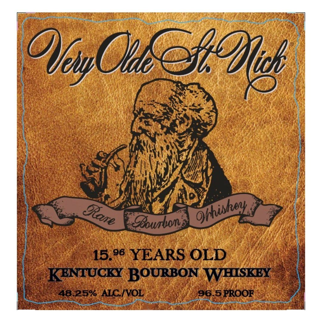 Very Olde St. Nick 15.96 Years Old Ancient Estate Bourbon Kentucky Bourbon Whiskey Very Olde St. Nick 