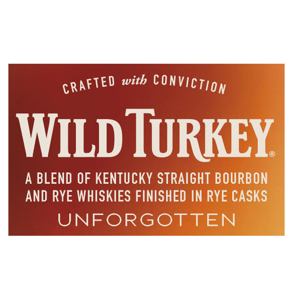 Wild Turkey Master's Keep Unforgotten Blended Straight Whiskey Wild Turkey 
