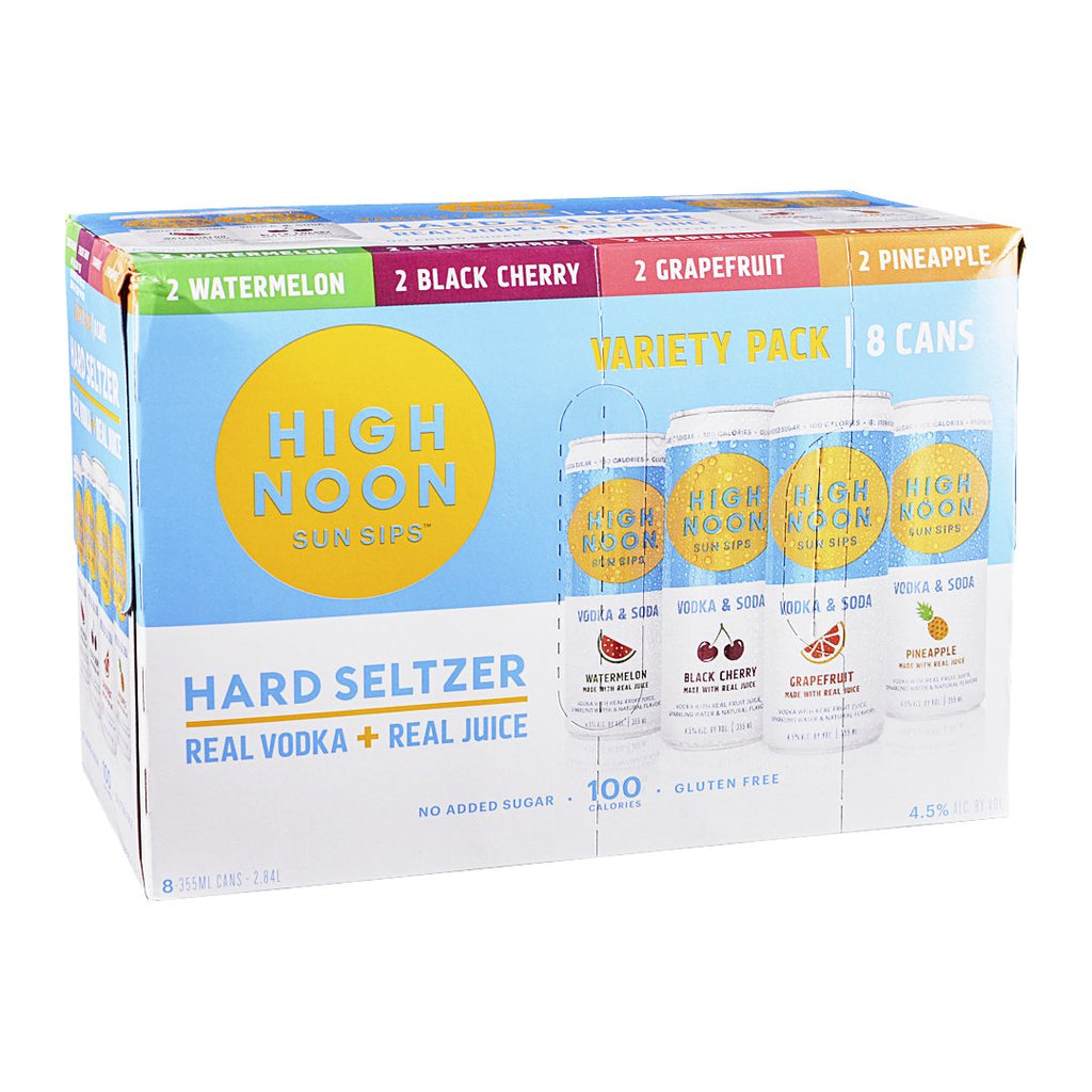 High Noon Variety 8PK Hard Seltzer High Noon 