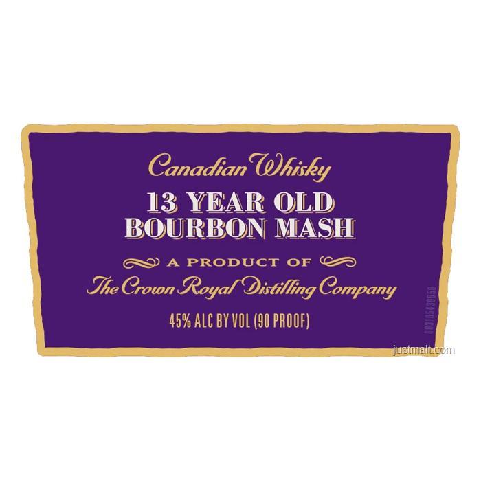 Crown Royal Noble Collection 13 Year Old Bourbon Mash Canadian Whisky Crown Royal 